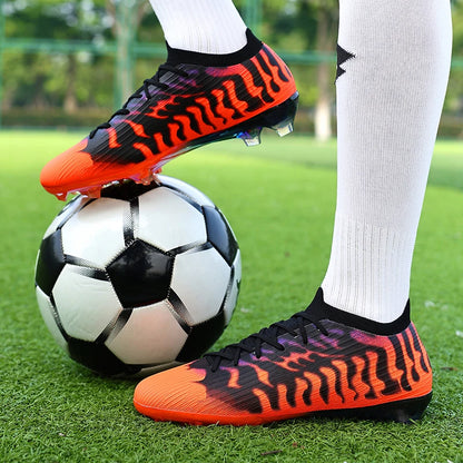 Chaussures de football de qualité en promotion, chaussures de football pour hommes, crampons de football pour enfants, chaussures de football originales, chaussures de futsal unisexes pour enfants