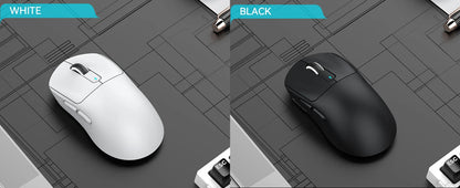 ATTACK SHARK X3 Wireless Gaming Mouse, 49g Ergonomic PC Mouse, Triple Modes PAW3395 26K DPI Optical Sensor, Programmable Buttons