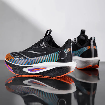 Carbon Plate Running Shoes Men Women Professional Marathon Racing Sneakers Breathable Lightweight Road Running Training Shoes
