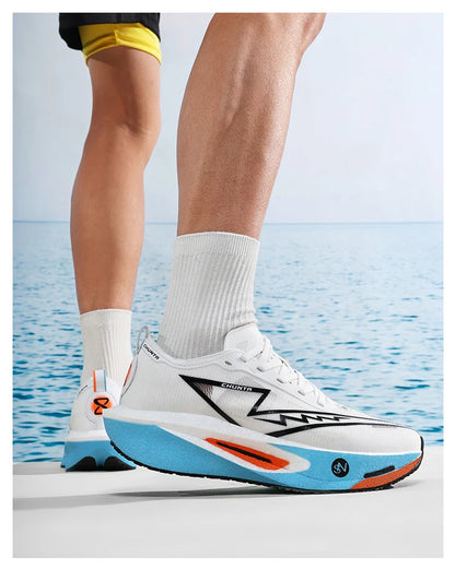 Løbesko Carbon Board Speciality Marathon Herre Sport Åndbar Letvægt Dame Komfortabel Skridsikker Chunta Sneakers