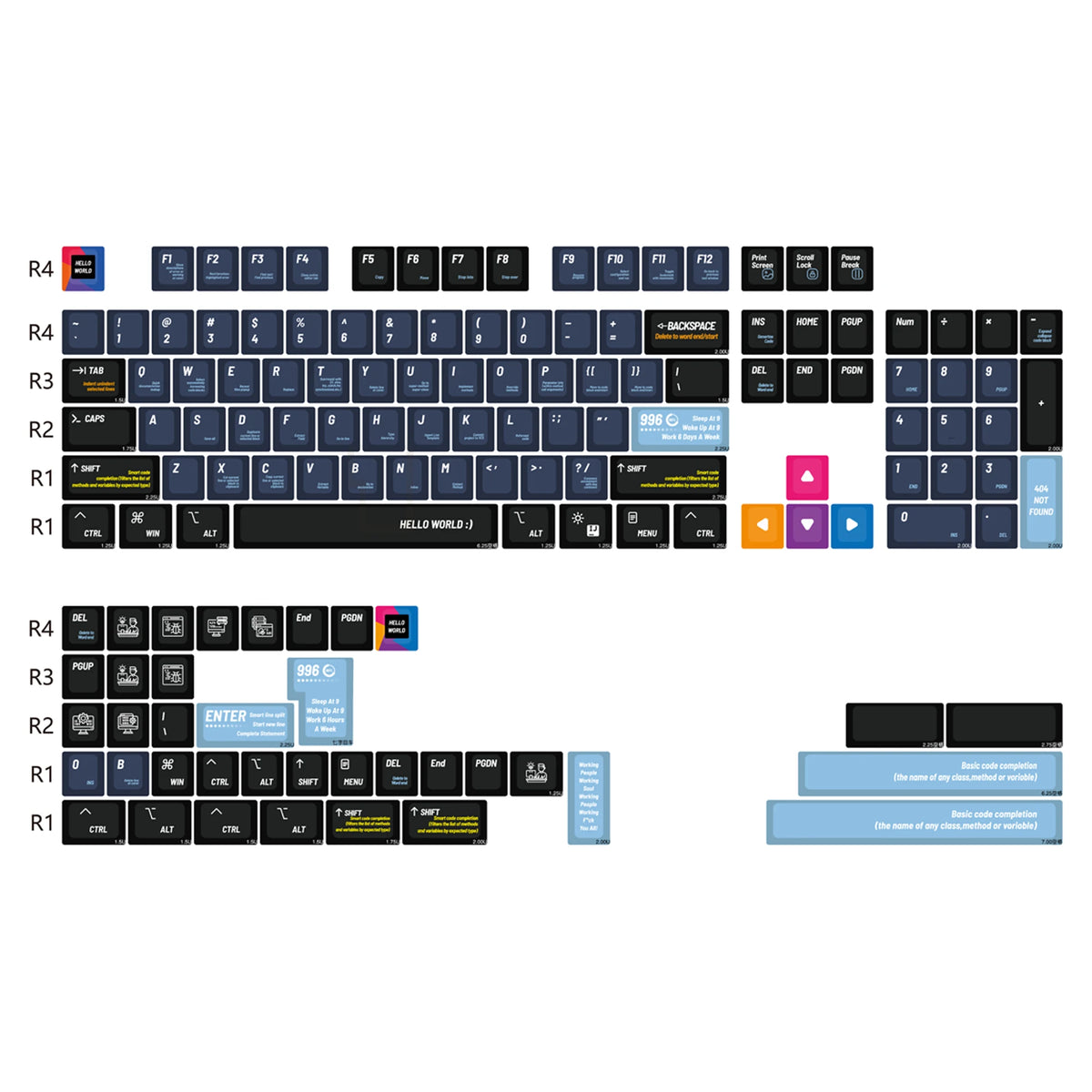KBDiy GMK Red Dragon Keycaps PBT 143 Keys Set Retro Alice ISO Cherry Profile KeyCap For Custom DIY 60 Mechanical Keyboard Gaming