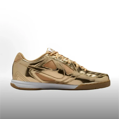 Nike Gato Series LV8 Soft, Slip-Resistant, Durable, Versatile Soccer Shoes Gold Unisex IB3566700