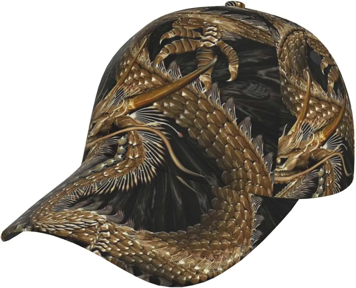 Καπέλο Dragon Snapback για άνδρες, καπέλα μπέιζμπολ, ανδρικό καπέλο ηλίου, ρυθμιζόμενο καπέλο Trucker για γυναίκες και άνδρες