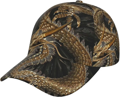 Καπέλο Dragon Snapback για άνδρες, καπέλα μπέιζμπολ, ανδρικό καπέλο ηλίου, ρυθμιζόμενο καπέλο Trucker για γυναίκες και άνδρες