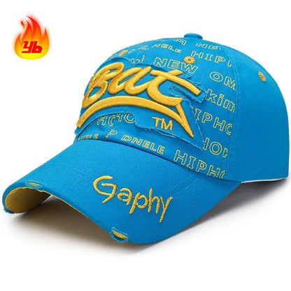 3D Letter Embroidery Patch Cotton Baseball Cap Adjustable Back New Mens Womens Outdoor Casual Sport Sun Cap Trucker Caps Dad Hat