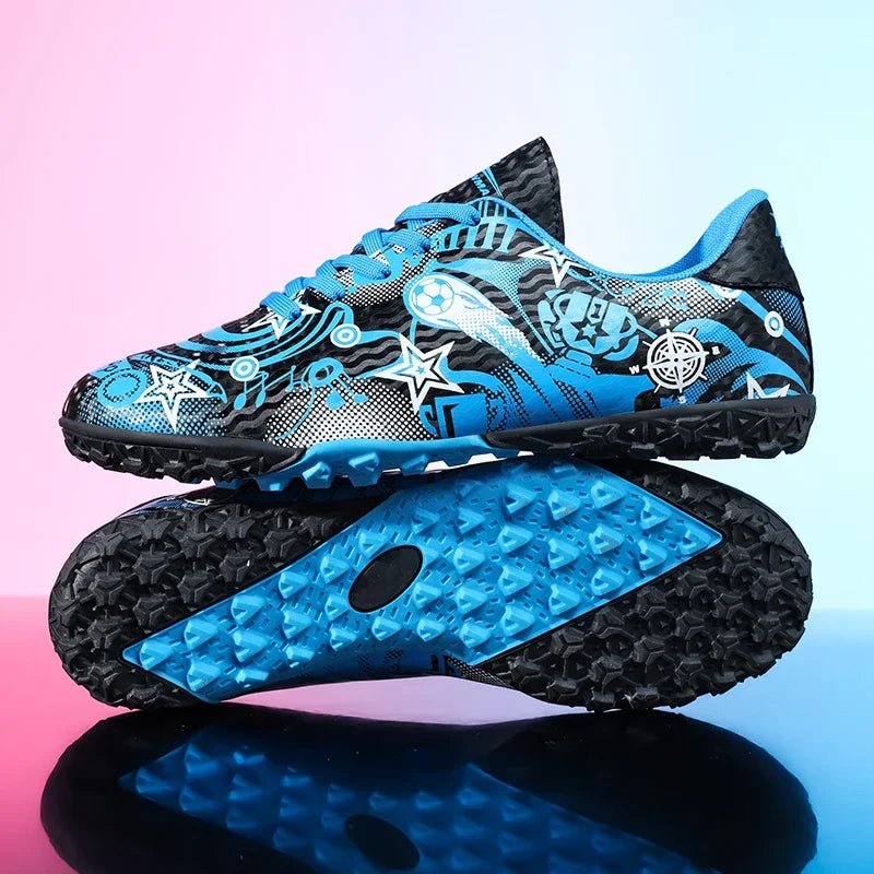 Nouvelles chaussures de football pour hommes et garçons, chaussures de football originales TF/AG, chaussures de football professionnelles pour terrain intérieur, crampons de football, baskets antidérapantes.