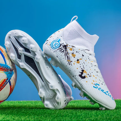 Botas de fútbol de alta calidad para hombre, zapatillas de fútbol para niños y adolescentes, botas de fútbol para niños, zapatillas deportivas unisex de fútbol