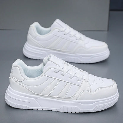Baskets en cuir pour hommes, chaussures de sport décontractées, plates, de Skateboard, grande taille 50 51 52, offre spéciale pour livraison directe