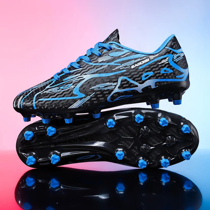 Nouveaux hommes chaussures de Football Sport formation bottes de Football doux ultraléger respirant professionnel baskets unisexe herbe crampons Match
