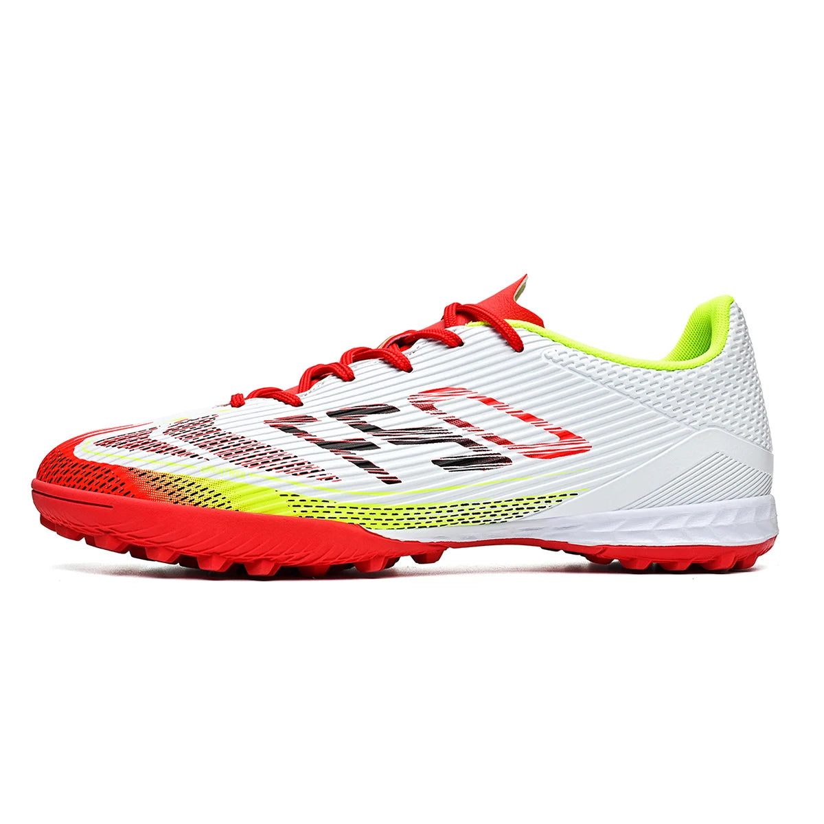 Chaussures de football professionnelles pour hommes, modèle TF (chaussures pour terrains synthétiques), offrant une adhérence et une résistance au glissement exceptionnelles, adaptées à toutes les saisons.