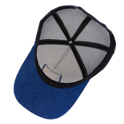 Czapka typu trucker unisex z naszywką w wzór Grizzlies, zamszowa czapka przeciwsłoneczna, letnia czapka baseballowa z motywem zwierzęcym dla mężczyzn i kobiet
