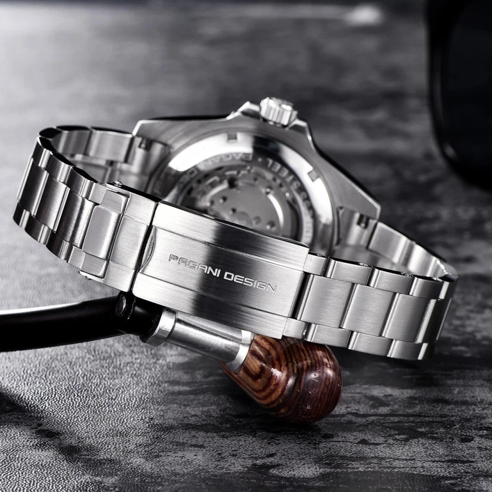 PAGANI DESIGN New Men Mechanical Wristwatch Luxury Ceramic Bezel Automatic Watch Sapphire Glass Watch for Men Relogio Masculino