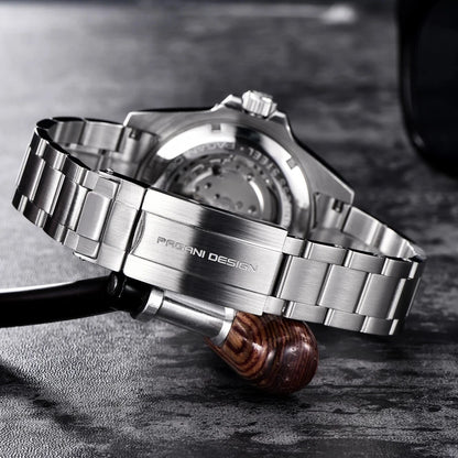 PAGANI DESIGN New Men Mechanical Wristwatch Luxury Ceramic Bezel Automatic Watch Sapphire Glass Watch for Men Relogio Masculino