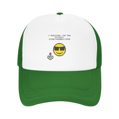 Fashion I Survived The 90s Without Microtransactions Funny Gaming Meme  Mesh baseball cap  Gorra Brand Cap