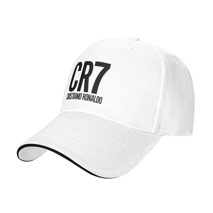 Footbal Ronaldos Baseball Cap Hip Hop Sandwich Hats Unisex Adjustable Sun Hat Running Golf