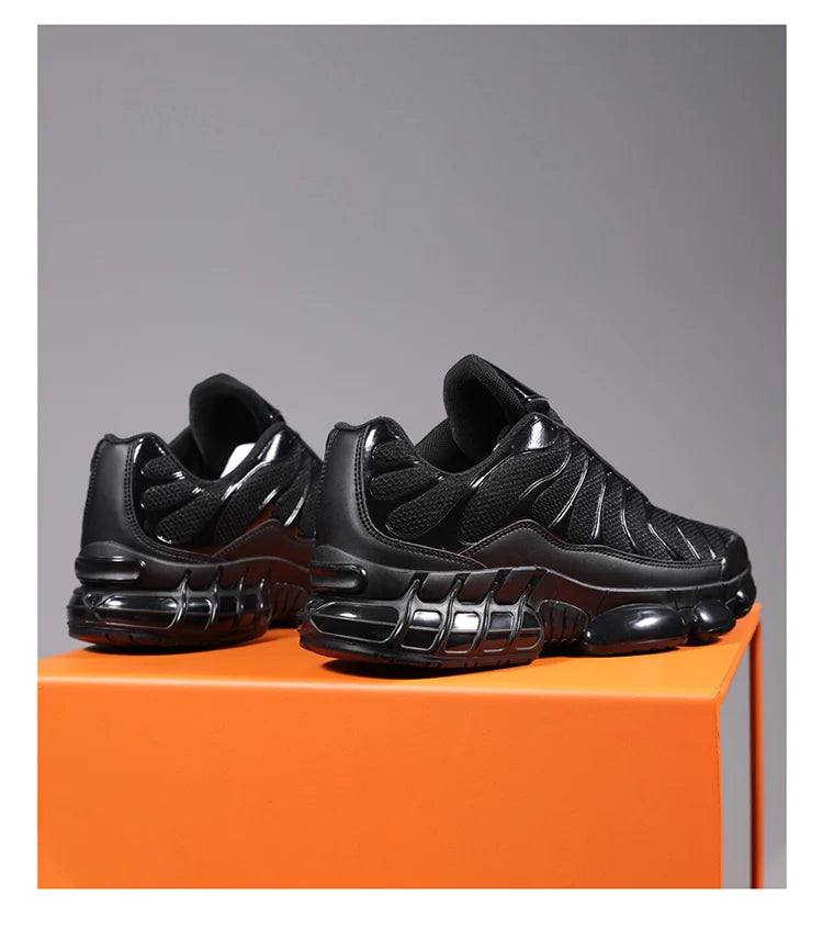 Men's Cushion Sports Shoes Lightweight Breathable Running Shoes Gym Workout Training Walking Comfortable Shock Absorption