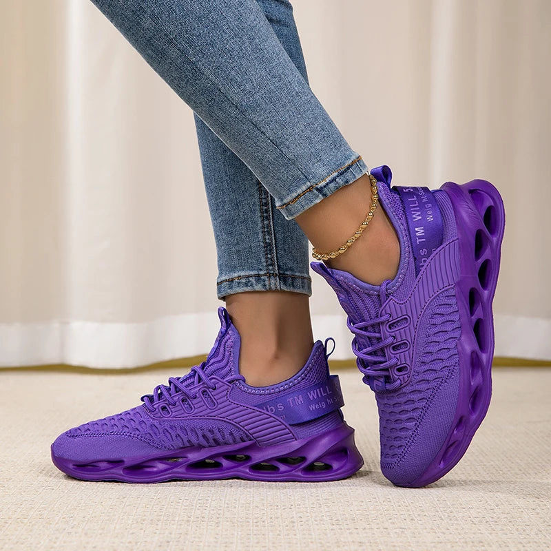 Women Sport Shoes Fashion Platform Sneakers Ladies Spring Winter Flats Running Shoes for Woman Plus Size 43