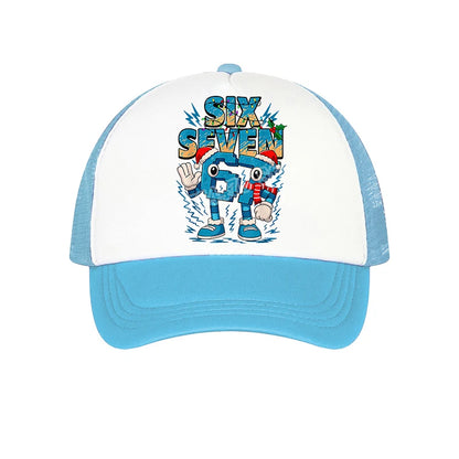 Steal A Brainrot 67 Baseball Cap Game Character Print Sun Hat Kids Adult Adjustable Peaked Caps Anime Fashion Summer Casual Hats