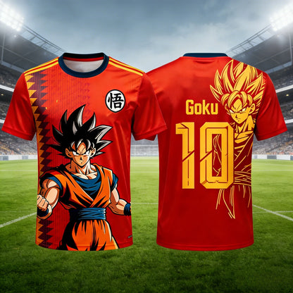 Summer Dragon Ball Retro Fitness T-shirt til mænd, oversized, 3D-trykt, kortærmet, familie, unisex, børnesports-T-shirt