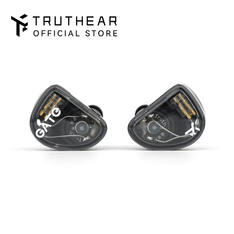 TRUTHEAR GATE Dynamic In-Ear Headphones Wired Earphones with 0.78 2-Pin Cable, HiFi Gaming Earbuds, High-Resolution Audio Monitor Earphones