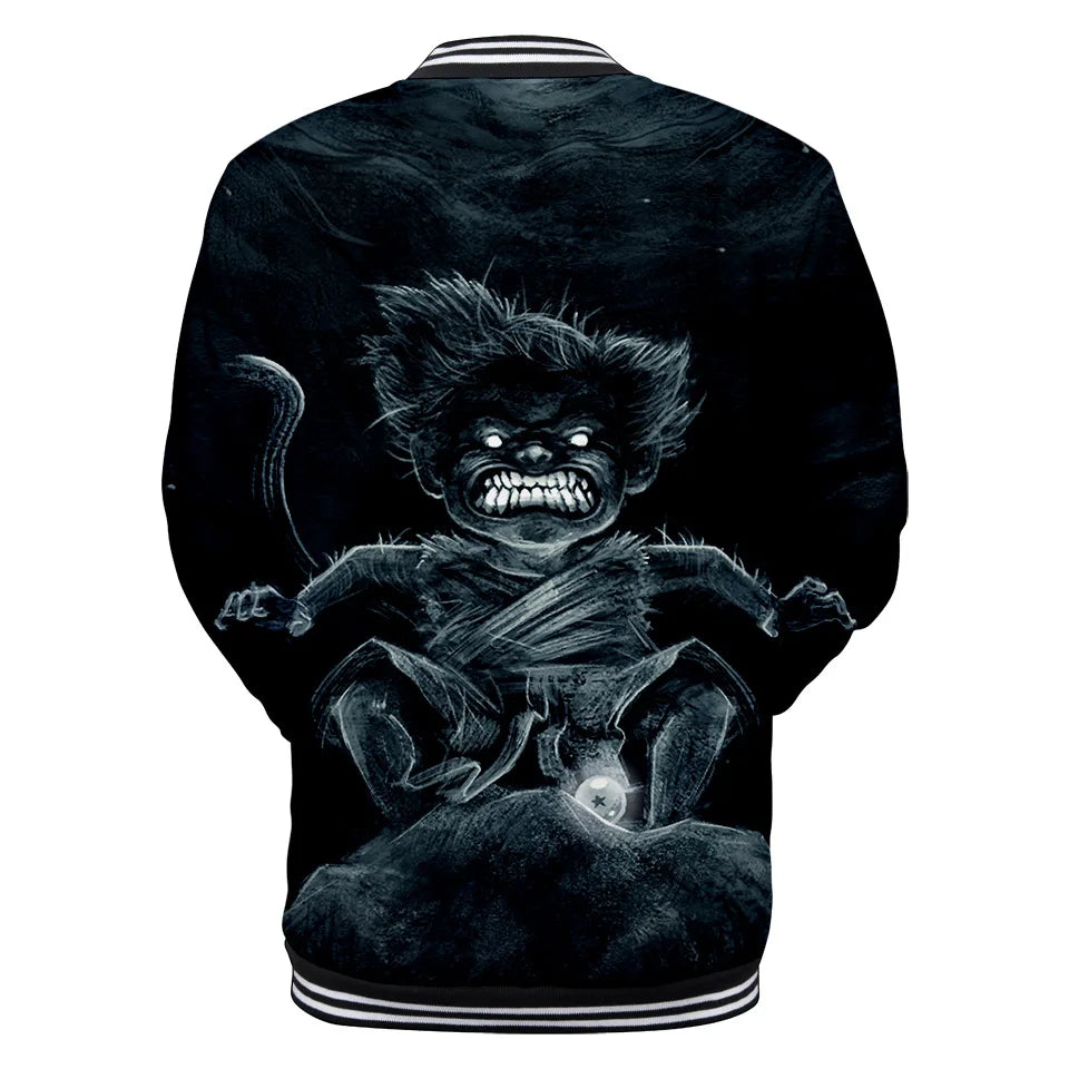 Dragon Ball Streetwear – baseballová uniforma pro muže a ženy, Son Goku, kostýmy pro dospělé, bundy, jarní a podzimní kabáty, svetry, mikiny, dárky
