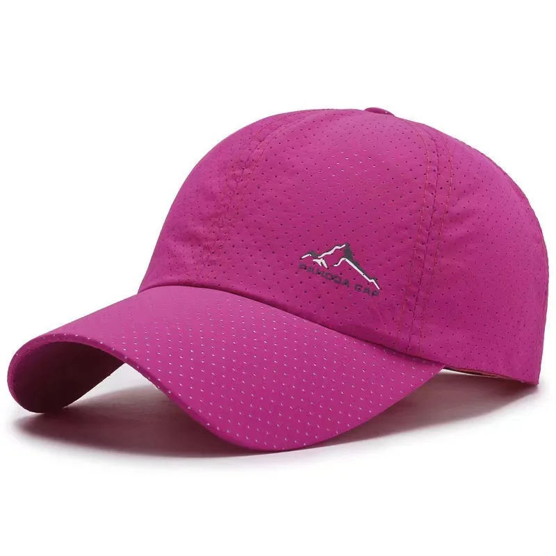 Ultra-Breathable Quick Dry Mesh Baseball Cap - Versatile Summer Sports Hat for Men & Women - Ideal for Outdoor Adventures