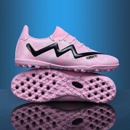 Chaussures de football pour hommes, antidérapantes, résistantes à l'usure, pour entraînement sur gazon, chaussures de football pour jeunes, chaussures de football légères pour homme