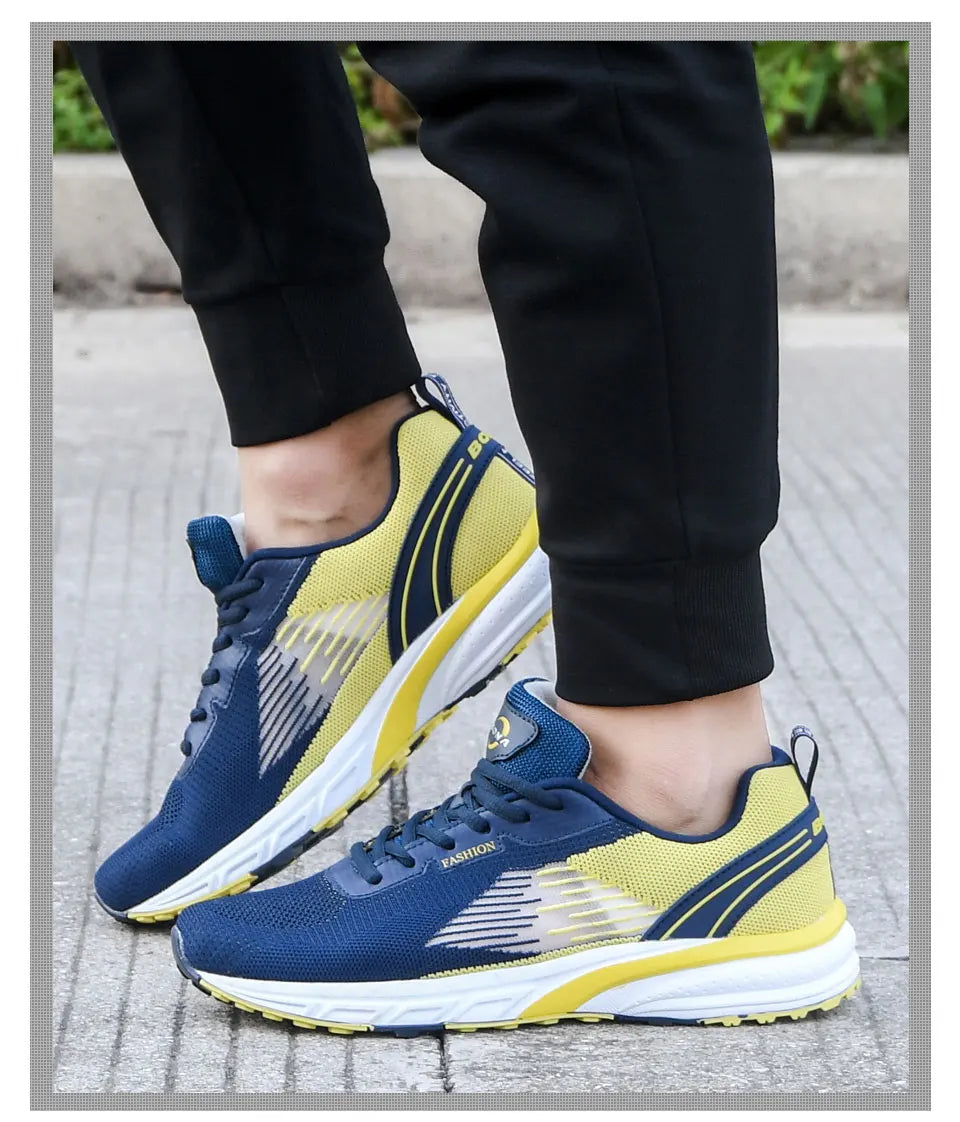 BONA New Popular Style Men Running Mesh Weaving Upper Sport Shoes ventilate Jogging Walking Sneakers Lace Up