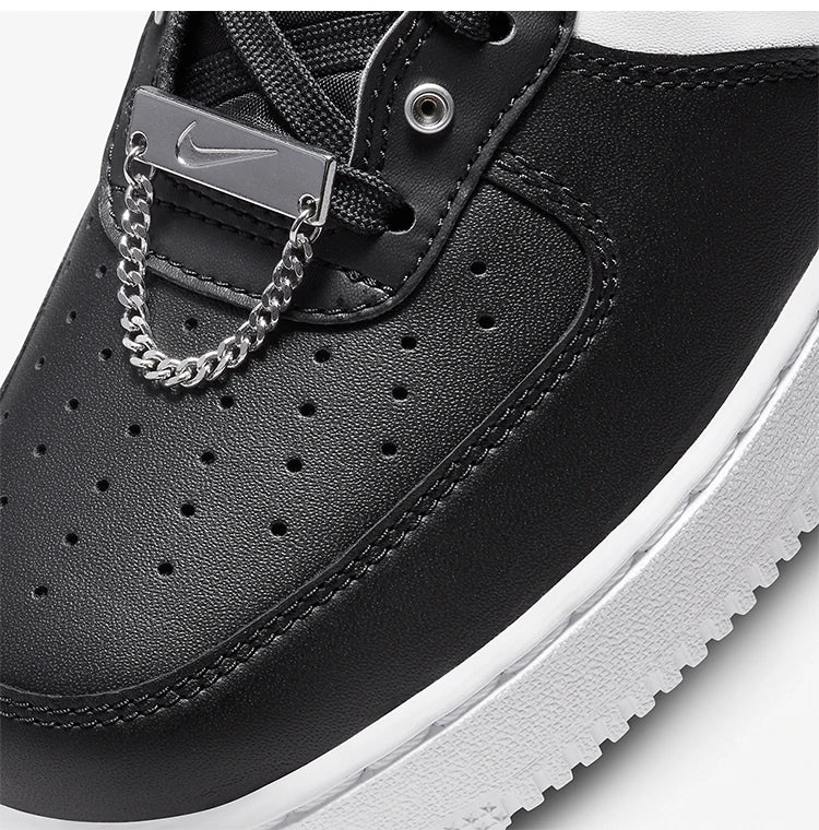 Nike officiella äkta Air Force 1 07 PRM patchwork-sneakers för herr DA8571-001