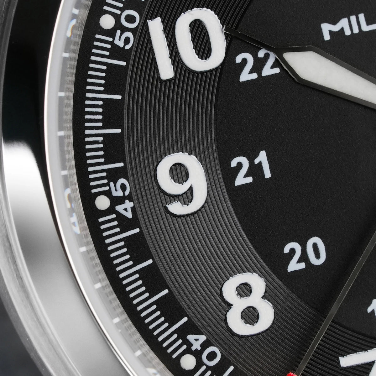 Militado ML08 Quartz Watch Ronda 515 Movement Domed Sapphire Wristwatch BGW9 Luminous 10Bar Waterproof 38mm Men Watches