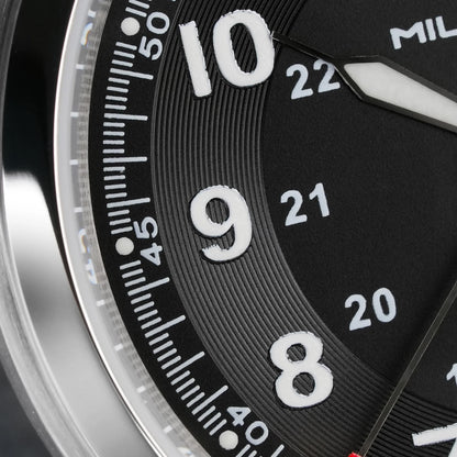 Militado ML08 Quartz Watch Ronda 515 Movement Domed Sapphire Wristwatch BGW9 Luminous 10Bar Waterproof 38mm Men Watches