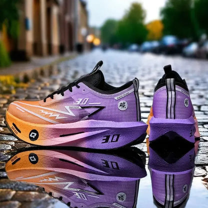 Running Shoes Speciality Carbon Board Marathon Men Sports Breathable Lightweight Women's Comfortable Athletic Nonskid Sneakers