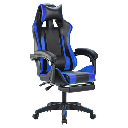 Factory Revolving Gaming Race Chairs for Gamers with Footrest