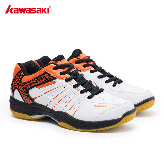 Kawasaki Professional badmintonschoenen: ademende, antislip sportschoenen voor heren en dames, sneakers K-063