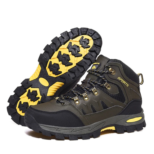 Waterdichte wandelschoenen voor buiten, voor heren en dames, voor de lente en herfst, slijtvaste bergsportschoenen, jachtsportschoenen