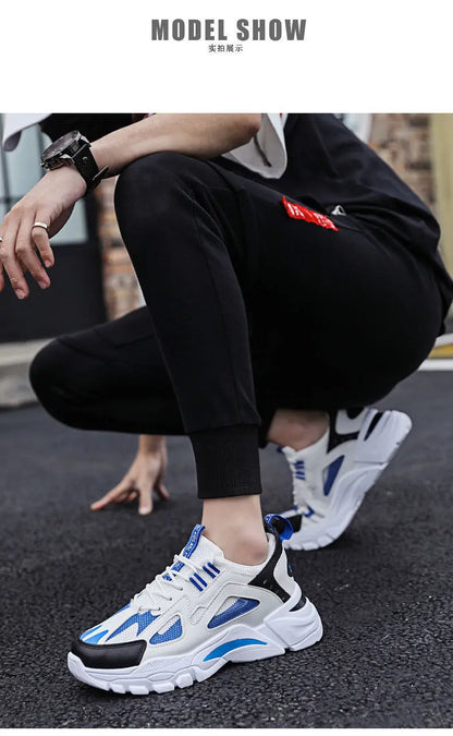 Nuove scarpe casual da uomo per l’outdoor, scarpe sportive alla moda, leggere, comode e traspiranti