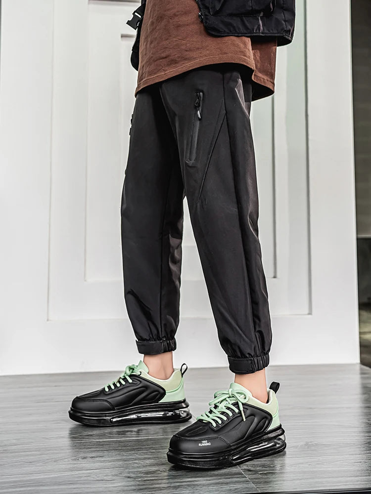 Air Cushion Men Sports Running Shoes Casual Breathable Lightweight Women's Comfortable Athletic Nonskid Walking Sneakers ﻿
