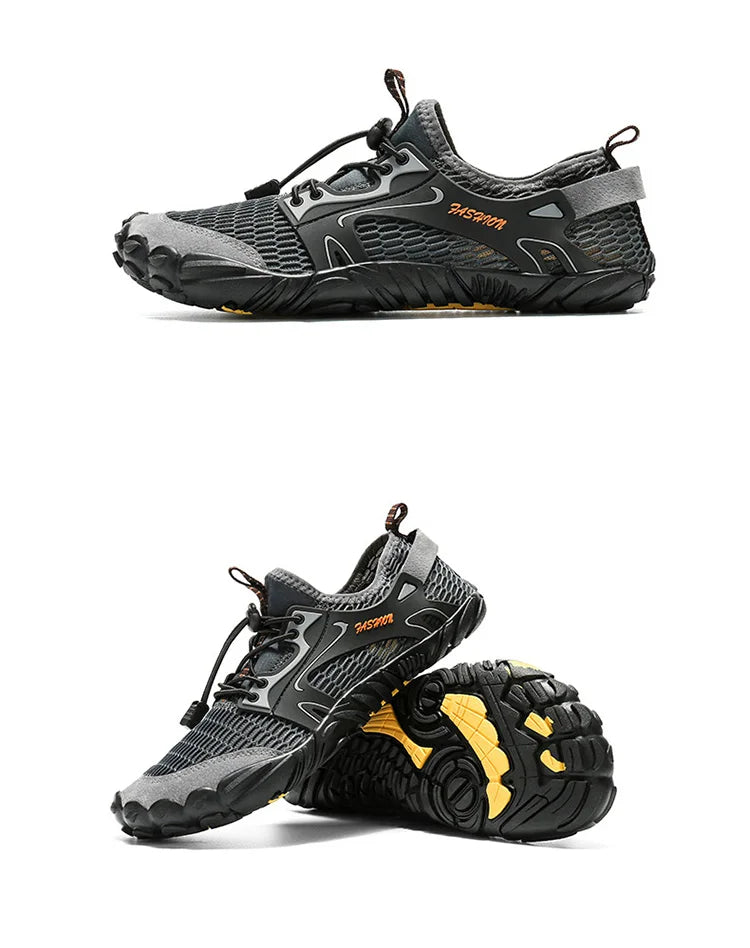 Vandsandaler til mænd, trekking- og vandresko, dræningssko, strandsandaler, hurtigtørrende svømmesandaler, barfodsandaler, dykker-, fiske- og surfesko, sneakers