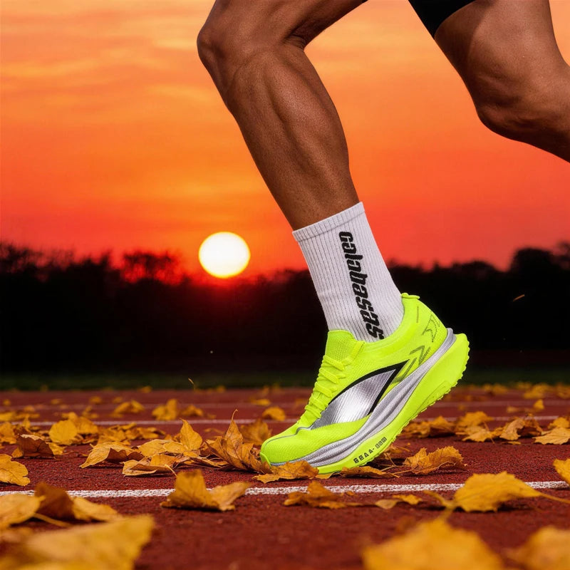 Speciality Marathon Men Running Shoes Carbon Board Sports Breathable Lightweight Women's Comfortable Athletic Nonskid Sneakers