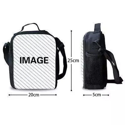 Child Insulated Large Capacity Bag for Boys Hot Game Fortnite Girls Student Outdoor Picnic Reusable Thermal Cooler Lunch Box