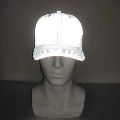 Japanese ins hats, reflective hip-hop baseball caps, men's and women's outdoor sun protection hats suitable for all seasons