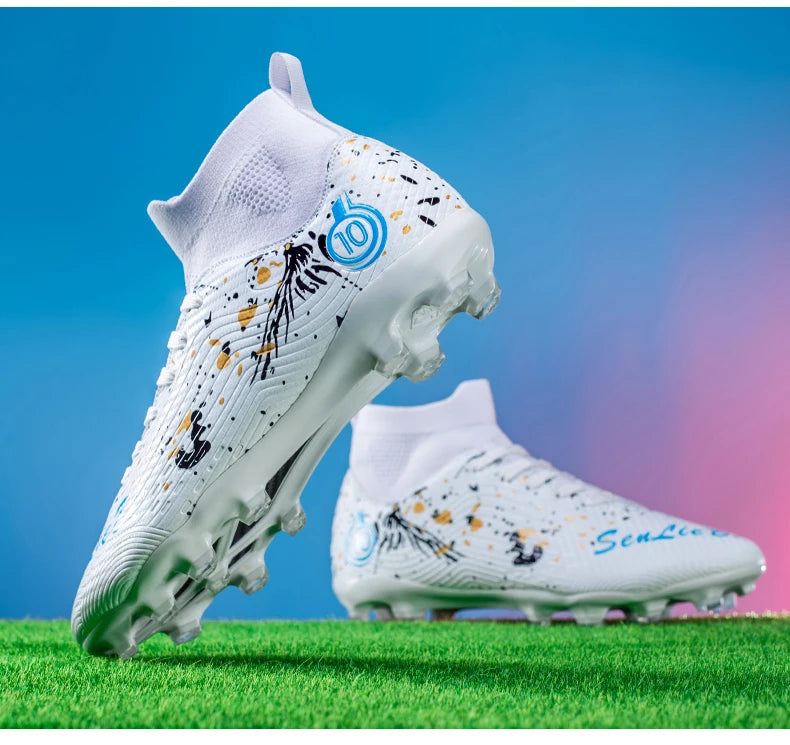 New Men Professional Soccer Shoes Non-slip Football Boots Unisex Breathable Futsal Sports New Cleats Drop Shipping Ultralight