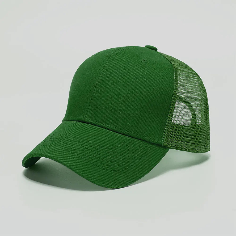 Cappellini da baseball all'ingrosso da uomo, cappellini casual, cappelli in mesh da donna, cappelli unisex con logo personalizzato, cappelli ricamati