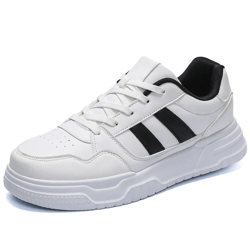 Baskets en cuir pour hommes, chaussures de sport décontractées, plates, de Skateboard, grande taille 50 51 52, offre spéciale pour livraison directe
