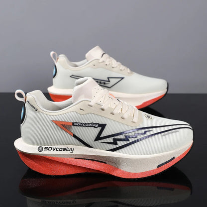 2026 løbesko med carbonplade til marathon, sportslige, åndbare og lette, komfortable skridsikre sneakers til mænd og kvinder, casual, ny