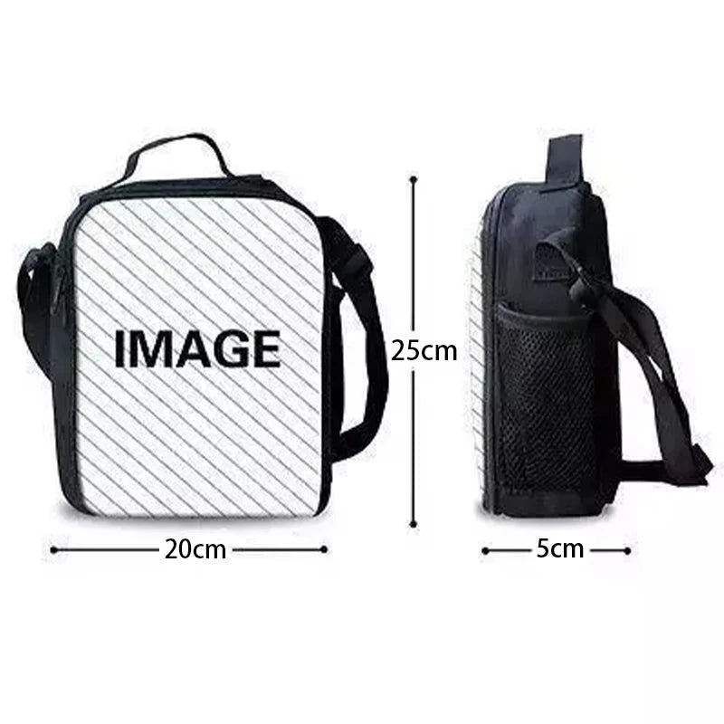 Beliebte Fortnite-Kinder-Isoliertasche mit großem Fassungsvermögen für Jungen und Mädchen, wiederverwendbare Thermo-Kühltasche für Schüler und Outdoor-Lunchbox
