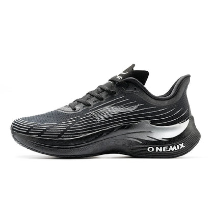 Onemix New Men Marathon Running Shoes for Women Breathable Lightweight Sneakers Lace Up Athletic Shoes Comfortable Light Soft