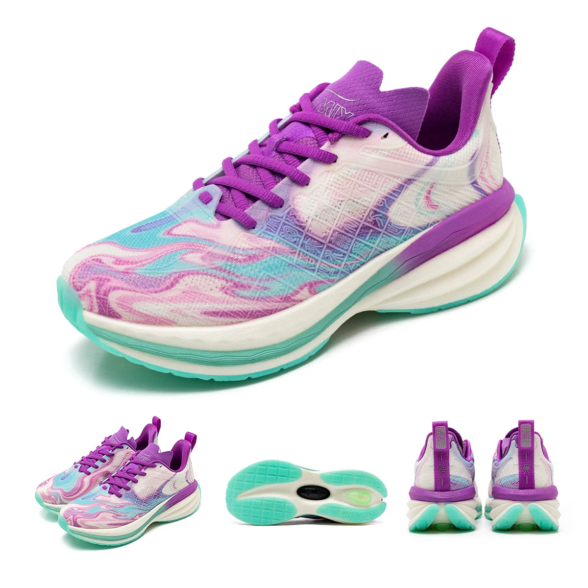 ONEMIX Scarpe sportive cinesi Nuove scarpe da corsa da uomo ammortizzanti Antiscivolo Traspiranti Leggere Sneaker da donna per attività all'aperto