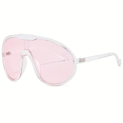 Cycling Oversized Square Sunglasses Women Punk Fashion Big Frame Vintage Sun Glasses Men Shades Retro Gradient Shades UV400