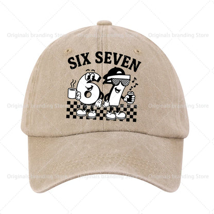 Steal A Brainrot 67 Children Baseball Cap Men Women Sun Hat New Adult Outdoor Sport Sunbonnet Retro Headgear Gift Hot Sales